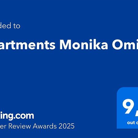 Apartments Monika Omiš Esterno foto