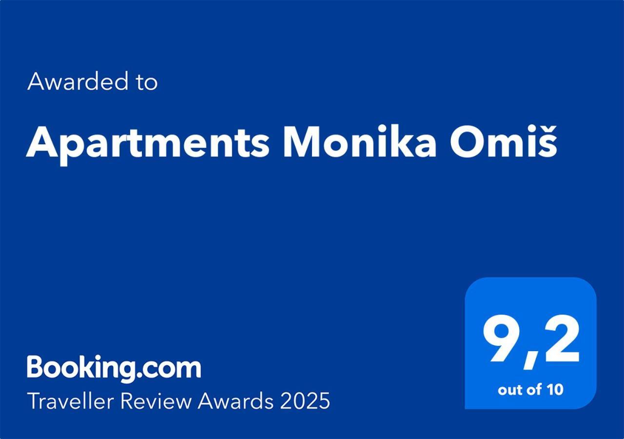 Apartments Monika Omiš Esterno foto